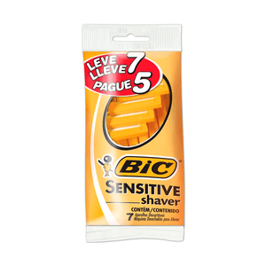 Aparelho de Barbear Bic Sensitive Shaver Leve 7 Pague 5