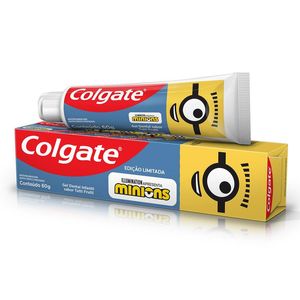 Gel Dental Infantil Colgate Smiles Minions Tutti Frutti 60g