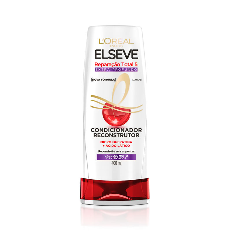 Condicionador Elseve Reparação Total5 Extra Profundo 400ml