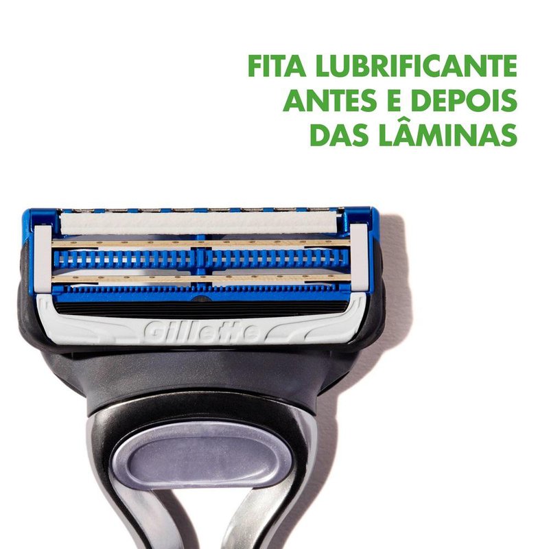 Carga para Gillette Skinguard Sensitive 4 Unidades - Preço