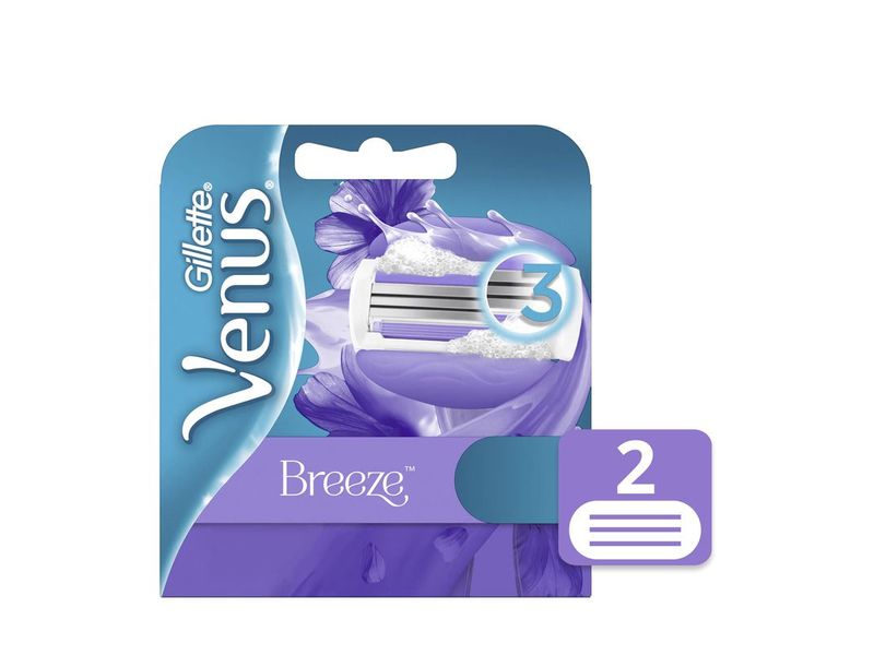 Carga-para-Barbeador-Gillette-Venus-Breeze-com-2-Unidades