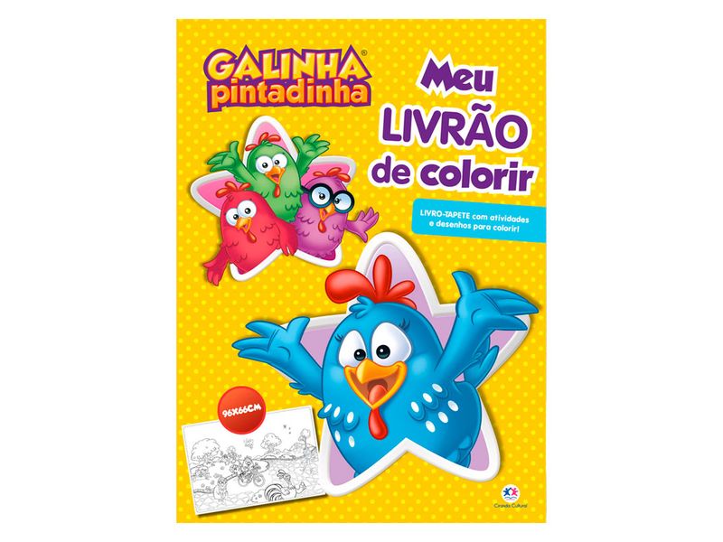 Livro-Galinha-Pintadinha-Meu-Livrao-de-Colorir-1-Unidade