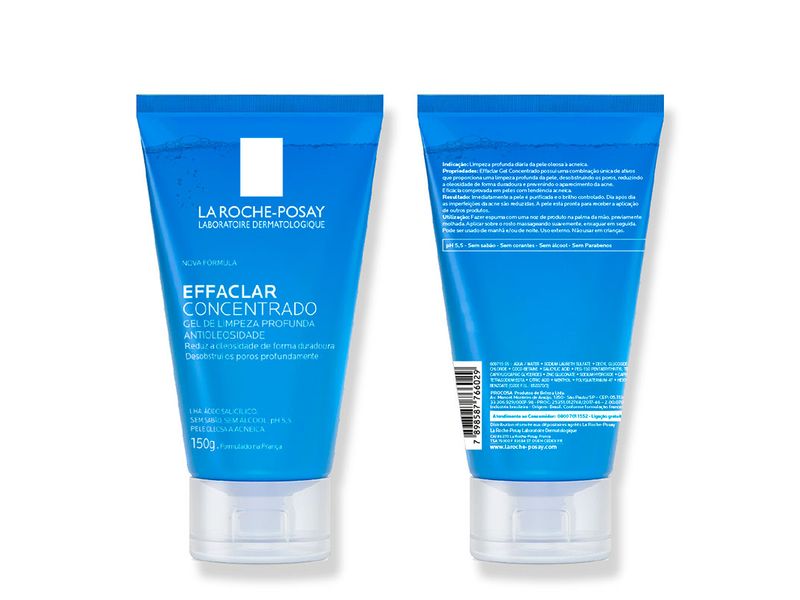 Gel-Facial-Limpeza-Profunda-La-Roche-Posay-Effaclar-Concentrado-150g