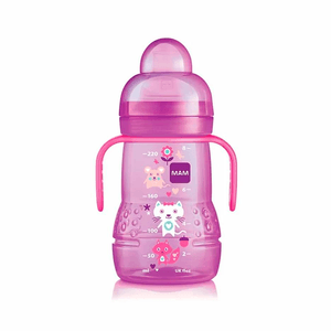 Copo Infantil MAM Trainer Rosa 220ml