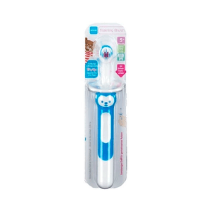 Escova Dental Mam Training Brush Azul 5+ Meses
