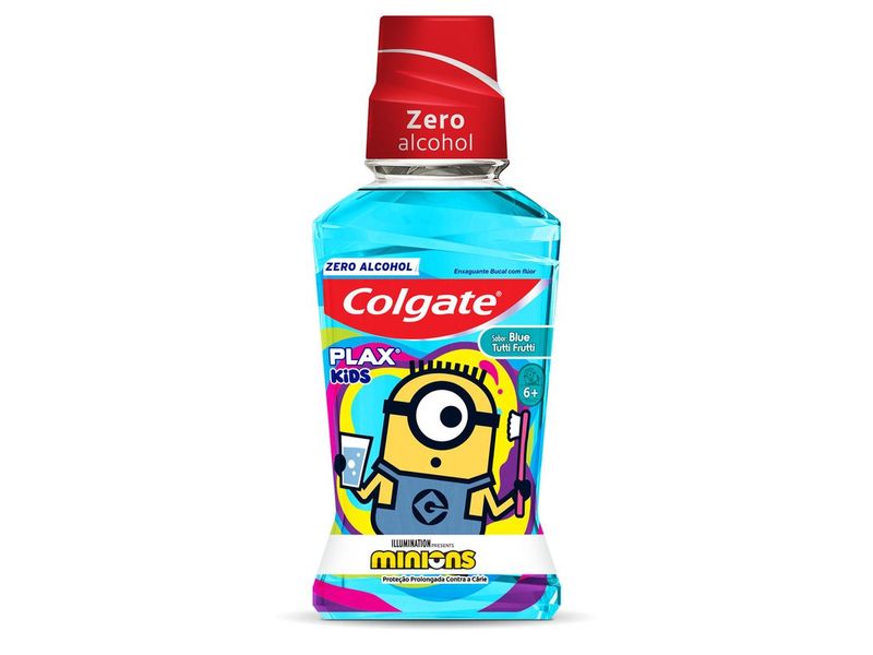 Enxaguante Bucal Colgate Plax Kids Minions 250ml