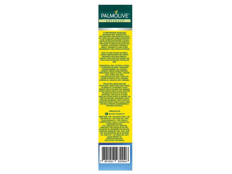 Kit-Shampoo-Palmolive-Kids-2-Unidades-350ml-Cada---Condicionador-Palmolive-Kids-1-Unidade-350ml