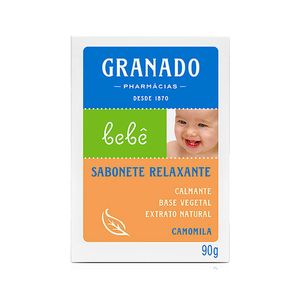 Sabonete de Glicerina em Barra Granado Bebê Camomila 90g