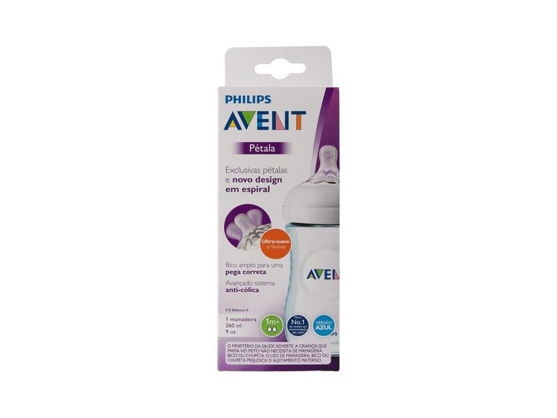 Mamadeira-Avent-Petala-Azul-260ml