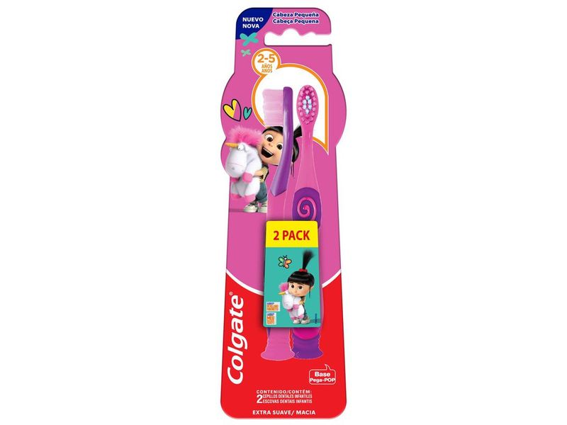 Escova-Dental-Colgate-Smiles-Agnes-e-Fluffy-2-5-Anos-2-Unidades