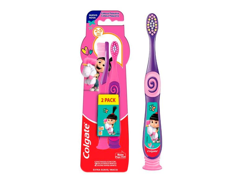 Escova-Dental-Colgate-Smiles-Agnes-e-Fluffy-2-5-Anos-2-Unidades