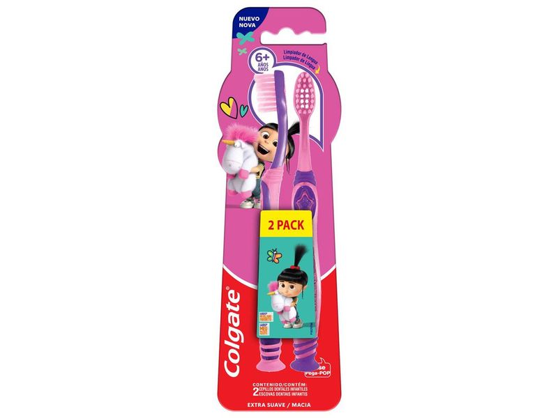 Escova-Dental-Infantil-Colgate-Agnes-6--Anos-2-Unidades