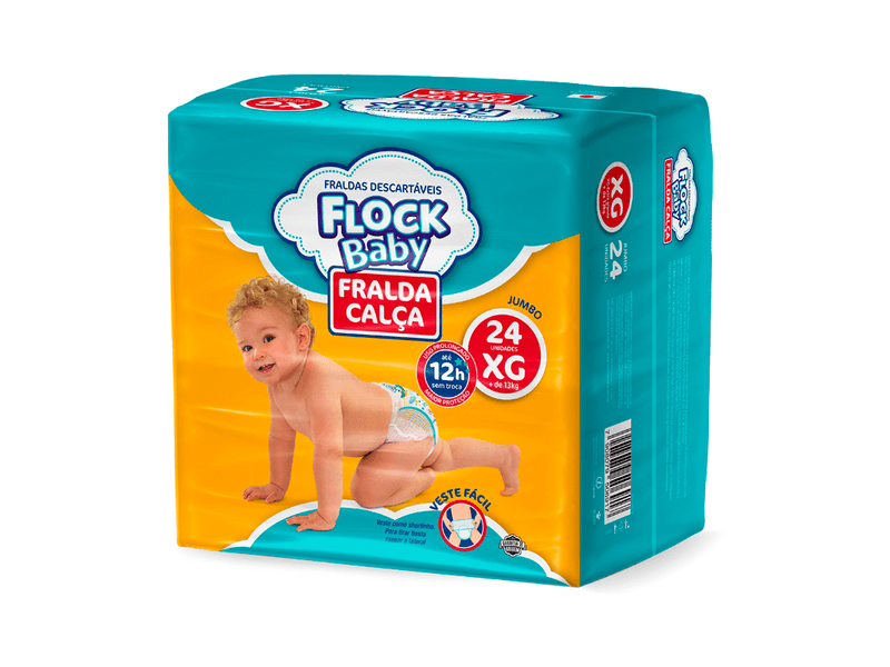 Fralda-Calca-Descartavel-Flock-Baby-XG-24-Unidades