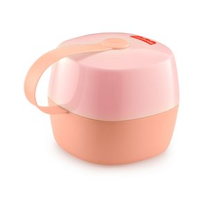 Porta Chupetas Fisher Price  Soft Rosa