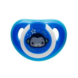 Chupeta Glow Fisher Price Tamanho 2 Azul + Case Esterilizadora