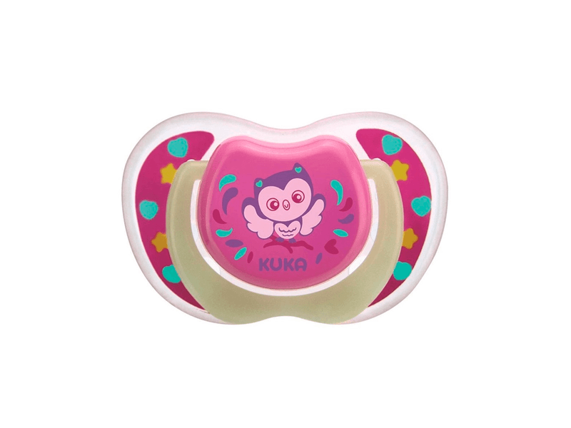 Chupeta-Ortodontica-Kuka-Lumina-Nº1-Cor-Rosa-1-Unidade