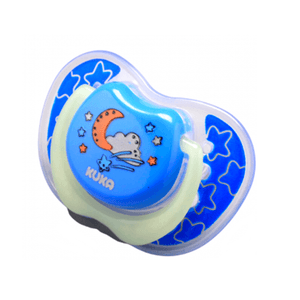 Chupeta Ortodôntica Kuka Lumina Nº2 Cor Azul 1 Unidade