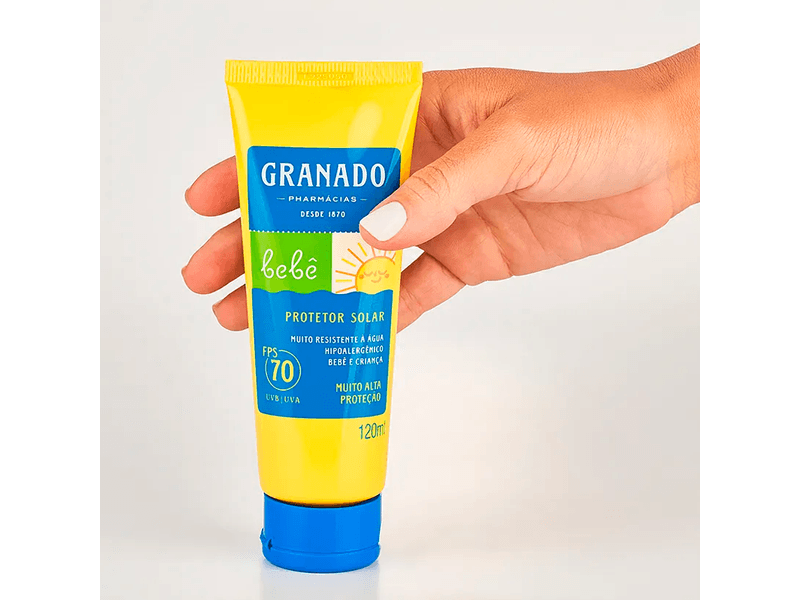 Protetor-Solar-Granado-Bebe-FPS70-120ml