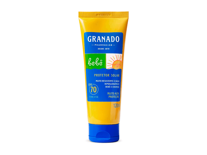 Protetor-Solar-Granado-Bebe-FPS70-120ml