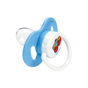 Chupeta Kuka +6 Meses Bico Ortodôntico Cor Azul 1 Unidade