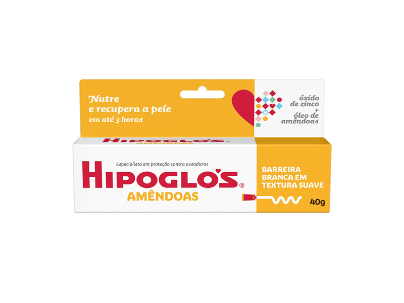 Creme Preventivo de Assaduras Hipoglós Amêndoas 40g