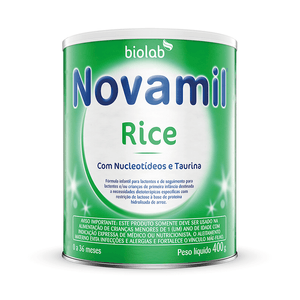 Fórmula Infantil Novamil Rice 400g