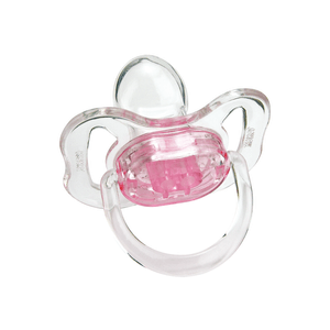 Chupeta Ortodôntica Kuka Cristal Color N°2 Cor Rosa 1 Unidade