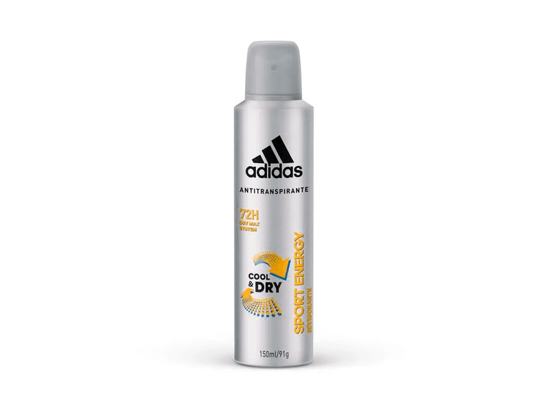 Desodorante Antitranspirante Aerossol Masculino Adidas Sport Energy 150ml