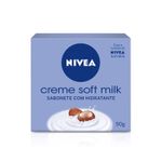 Sabonete em Barra Nivea Creme Soft Milk 90g