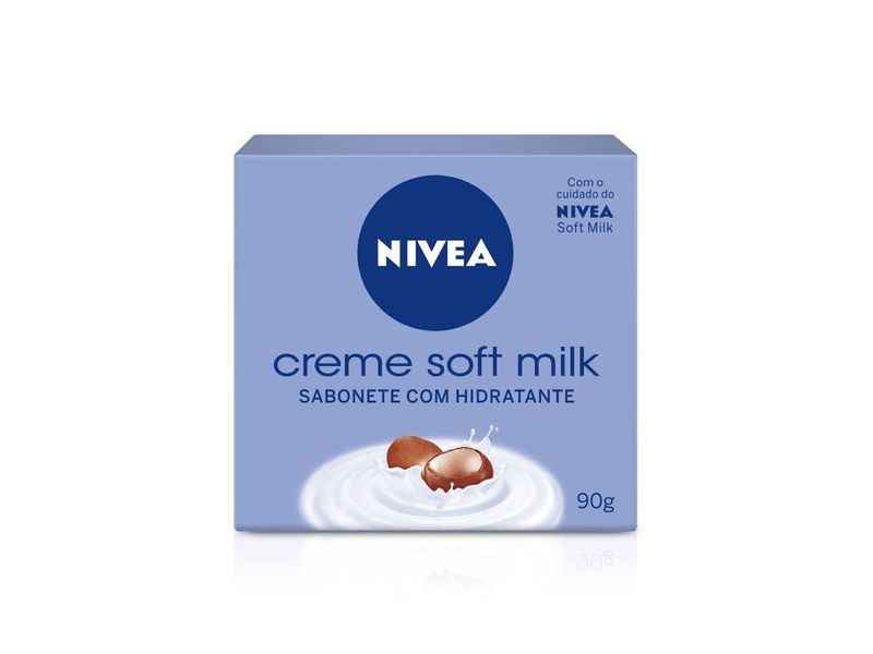 Sabonete em Barra Nivea Creme Soft Milk 90g