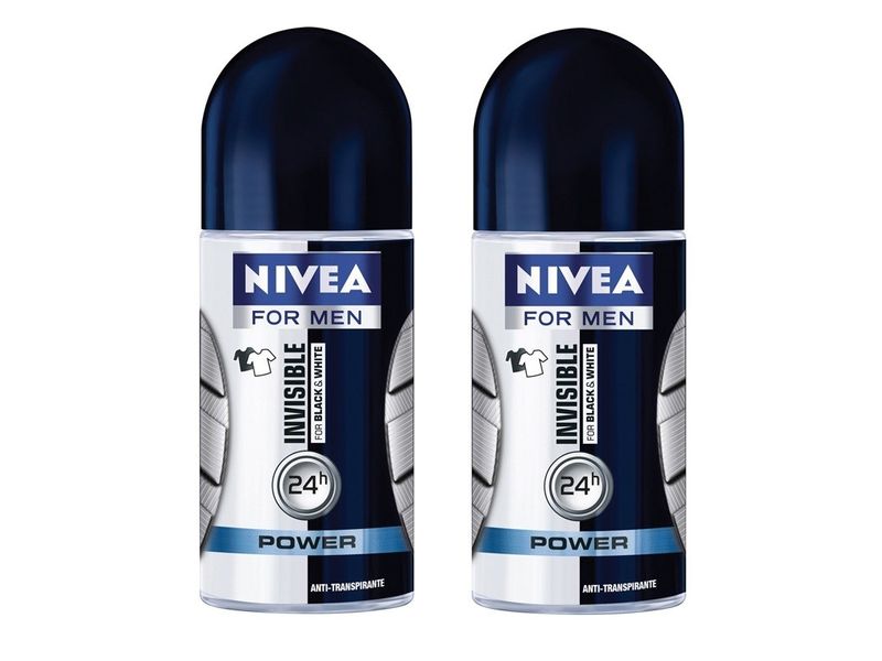 Desodorante-Roll-On-Nivea-Men-Black---White-Invisible-50ml---2-unidades