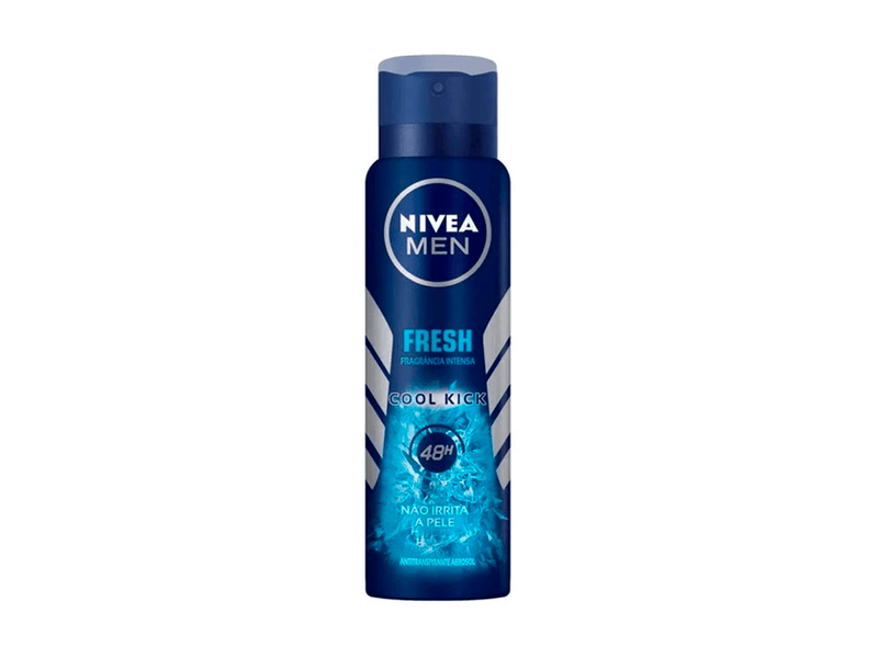 Desodorante Antitranspirante Aerosol Nivea Men Cool Kick 150ml