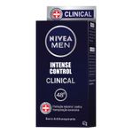 Desodorante em Barra Nivea Men Clinical Intense Control 42g