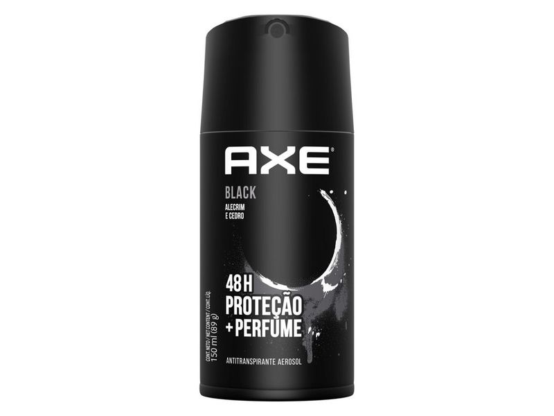 Desodorante-Antitranspirante-Aerosol-Seco-Axe-Black-152ml
