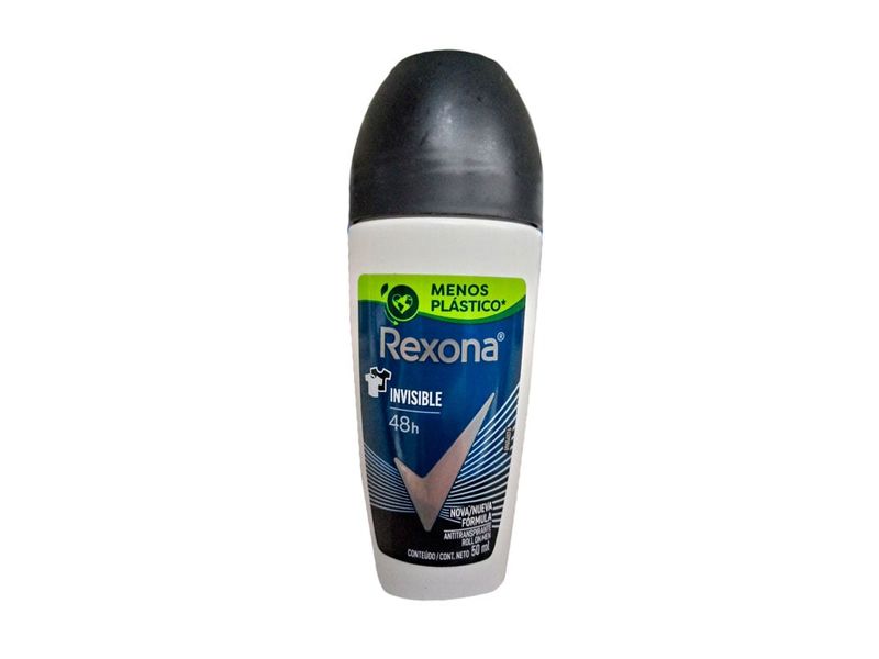 Desodorante Antitranspirante Roll On Rexona Men Invisible 50ml