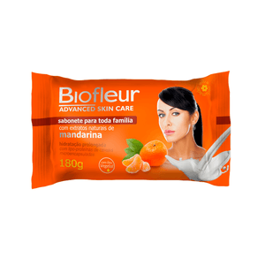Sabonete Biofleur Advanced Skin Care Mandarina 180g