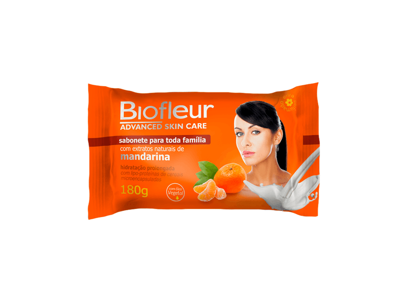 Sabonete Biofleur Advanced Skin Care Mandarina 180g