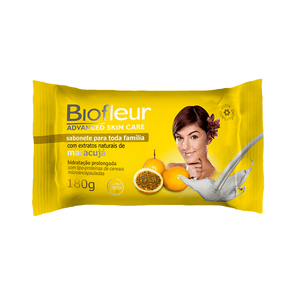 Sabonete Biofleur Advanced Skin Care Maracujá 180g