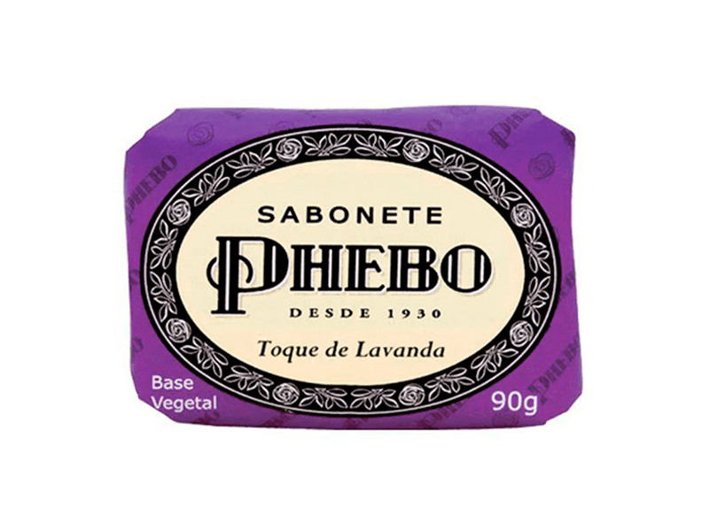 Sabonete em Barra Phebo Toque de Lavanda 90g