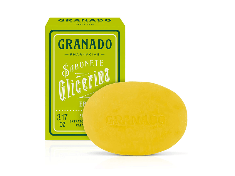 Sabonete em Barra Granado Glicerina Erva Doce 90g