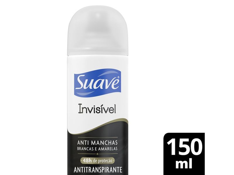 Desodorante Antitranspirante Suave Invisible Feminino 150ml