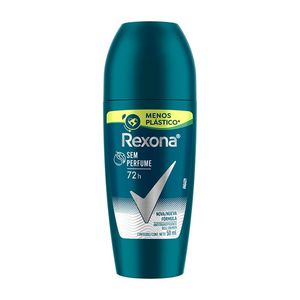 Desodorante Antitranspirante Roll On Rexona Men Sem Perfume 50ml