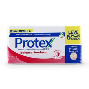 Sabonete em Barra Protex Balance Saudável 85g Leve 6 Pague 5