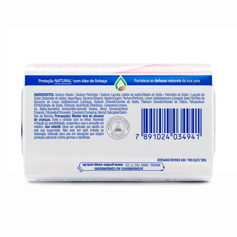 Sabonete em Barra Protex Suave 85g | Farmácia Online Drogal