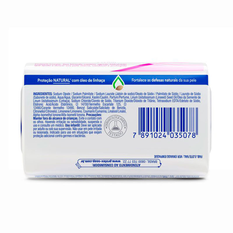 Sabonete em Barra Protex Cream 85g