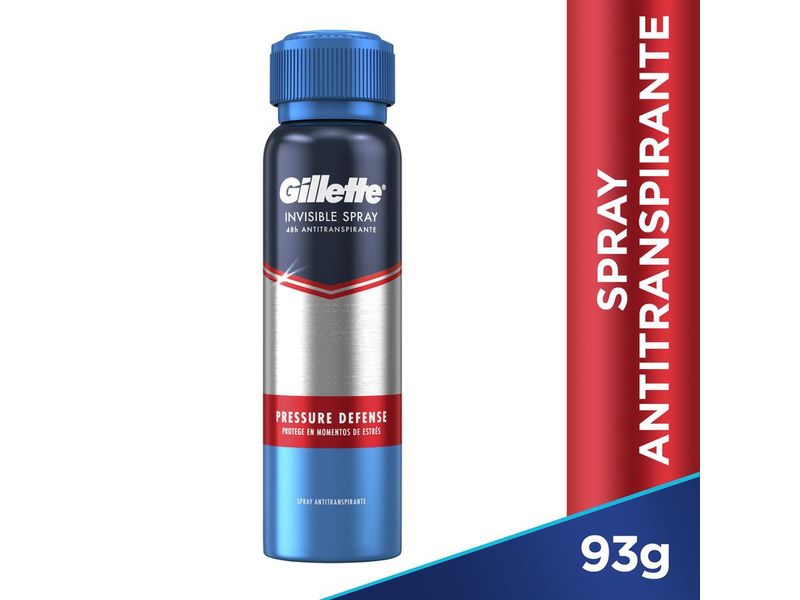 Desodorante-Gillette-Invisible-Spray-Pressure-Defense-93g