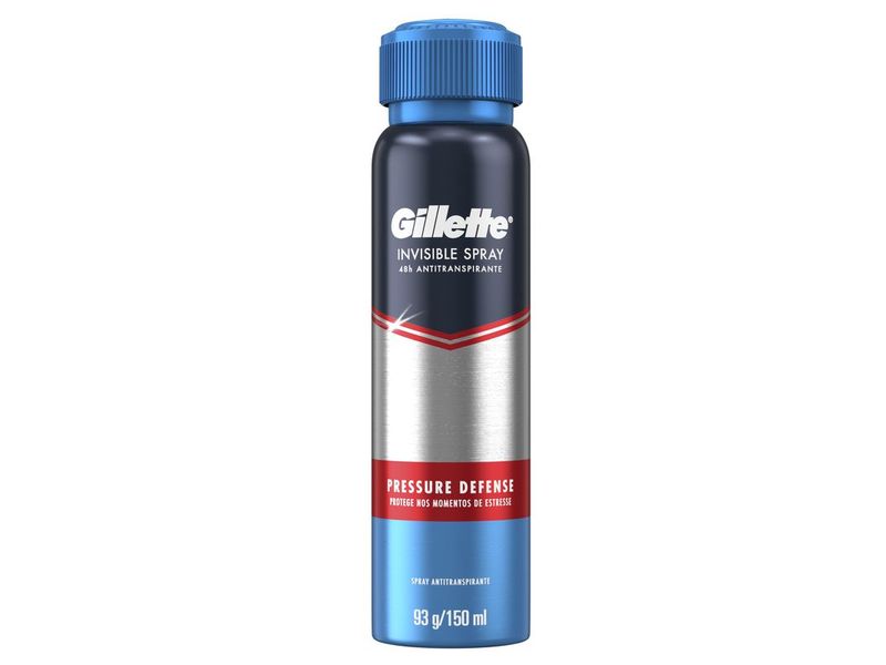 Desodorante Gillette Invisible Spray Pressure Defense 93g