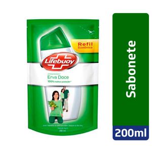 Sabonete Líquido Lifebuoy Erva Doce Refil 200ml