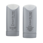 Creme de Barbear Acqua For Men Sem Pincel By Acqua Lounge Silve 80ml 2 Unidades