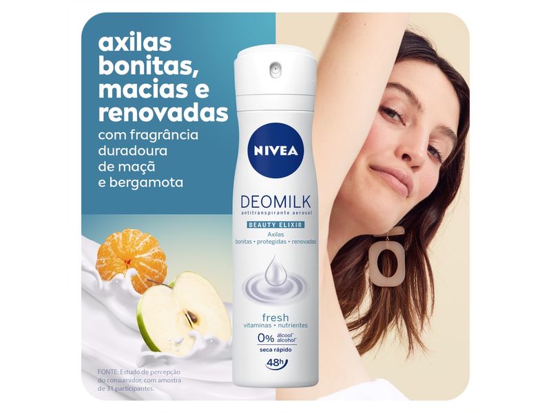 Desodorante Aerosol Nivea Deomilk Fresh 150ml